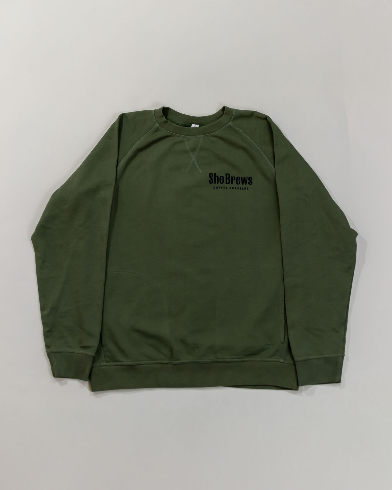 Forest Green Pouring Out Hope Sweatshirt Front