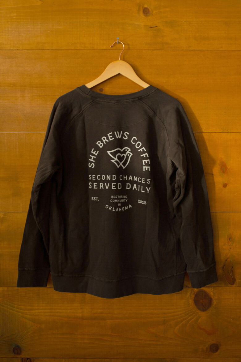 Second Chances Served Daily Logo Sweatshirt