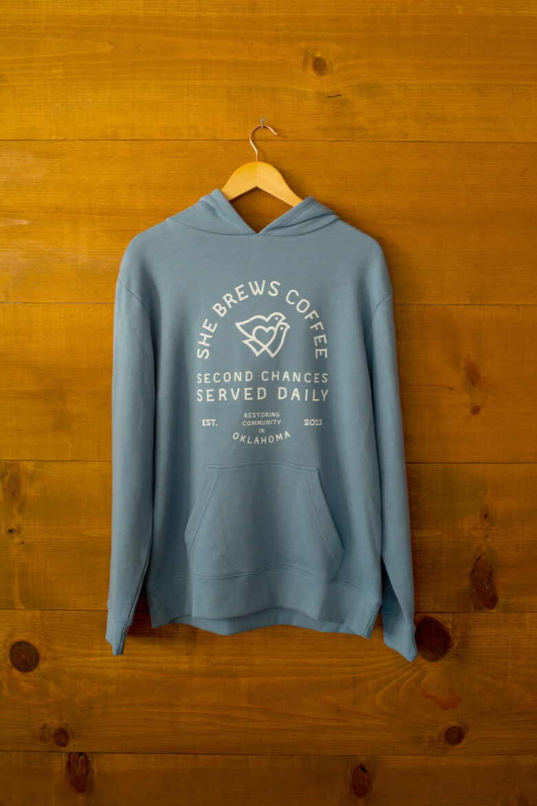 Second Chances Served Daily Logo Hoodie