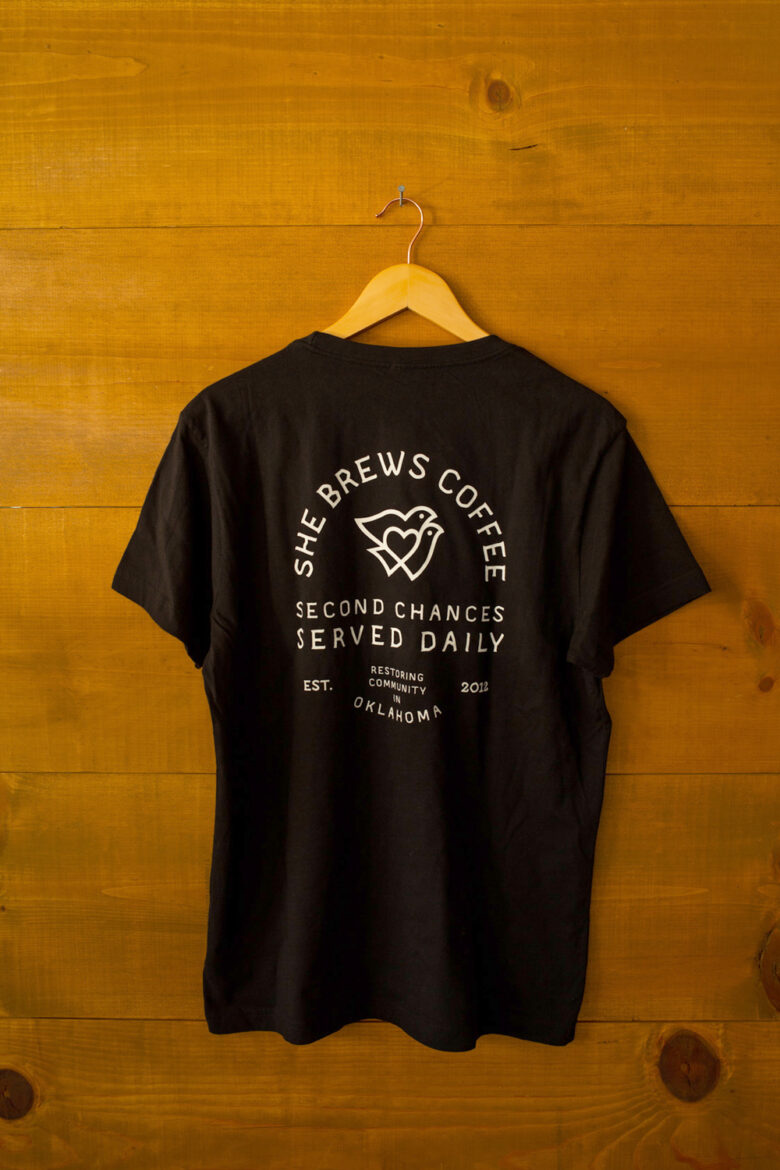 Second Chances Served Daily Logo Tee