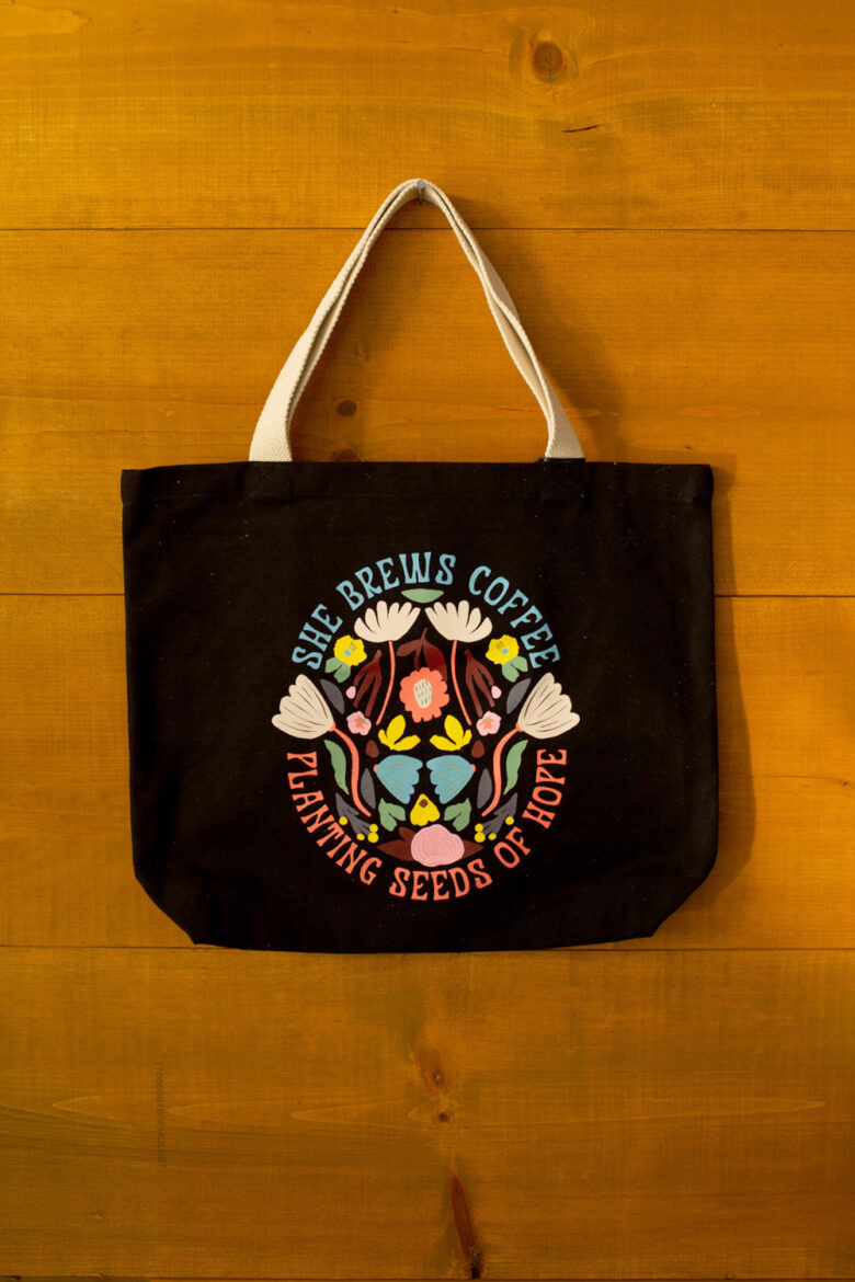 Planting Seeds of Hope Organic Canvas Tote