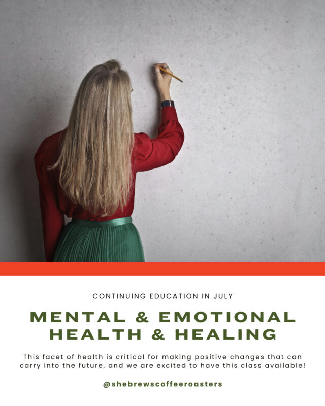 This month, our clients in Claremore will be taking part in an Mental & Emotional Health class. Many destructive behaviors, such as addiction, flourish when we have poor balance in our mental and emotional states. Paying attention to this facet of health is critical for making positive changes that can carry into the future, and we are excited to have this class available!⁠
⁠
#CoffeeWithACause #HealThyself #HealthyChoices #SheBrewsTransitionProgram #TransitionProgram #SheBrews #BrewingUpPurpose #NonprofitCoffee #Tulsa #Oklahoma #OngoingEducation #OnwardAndUpward