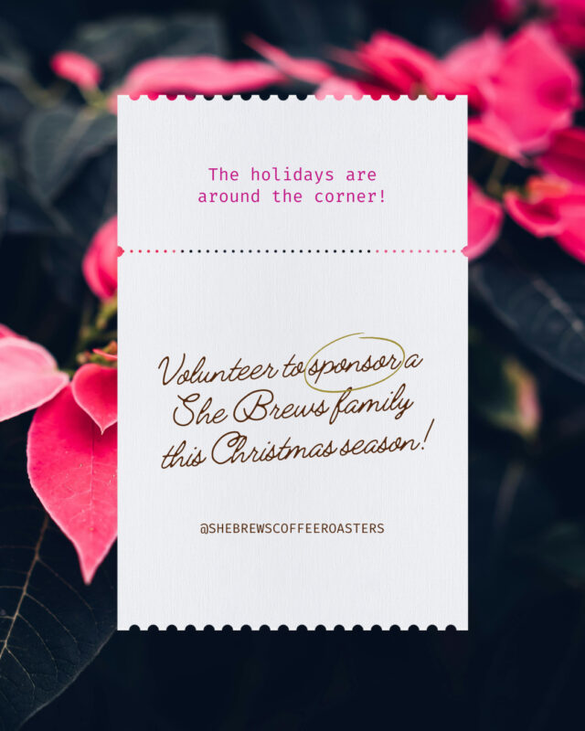 The holiday season is nearly upon us! Christmas is always an exciting time for the kids, and a stressful time for the parents and women in the program who have limited resources in time, money, and family support. If you or anyone you know would be interested in providing support for a woman and/or children in need of fellowship and love this Christmas, we have a need! Monetary donations and gift cards donated to She Brews by sponsors are distributed to clients, or we can assign a sponsor to a client with specific needs as we get further into the season. Interested in being a part of the joy of Christmas at She Brews? DM or contact us via the link in bio to become a sponsor!⁠
⁠
#CoffeeWithACause #WakeUpDoGood #SheBrewsTransitionProgram #TransitionProgram #SheBrews #Christmas #ChristIsBorn #HolidayHelpers #BrewingUpPurpose #HelpUsHelpOthers #NonprofitCoffee #Tulsa #Oklahoma