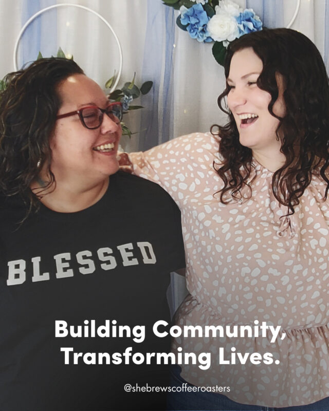 She Brews Coffee & Transition Program is a non-profit dedicated to creating meaningful change and breaking cycles of incarceration. We offer housing, employment, and assistance reunifying families after incarceration, but one of our most important tasks is mentorship. Our dedicated volunteers organize into small groups to guide women through their transition to a healthier life, offering relational, community, and spiritual support. In many cases, those relationships extend beyond graduation, and former clients and volunteers maintain friendships as part of a larger community that provides ongoing support.⁠
⁠
We are always looking for volunteers who want to be a part of what we do at She Brews! Click the link in our bio to reach out and share your gifts.⁠
⁠
#CoffeeWithACause #WakeUpDoGood #SheBrewsTransitionProgram #TransitionProgram #SheBrews #BrewingUpPurpose #HelpUsHelpOthers #NonprofitCoffee #Tulsa #Oklahoma