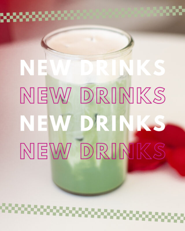 New season, new drinks! Stop by She Brews for a Strawberry Fields Latte (white chocolate + strawberry), Iced Lavender Chai (chai + lavender cold foam), Iced Blossom Matcha (rose syrup + lavender cold foam), Pink Sunburst (strawberry + lemon + ginger + cream + raspberry cold foam), or a Strawberry Smoothie (caffeine free!). 🍓🍵🌹⁠
⁠
#SheBrews #IceIceBaby #MakeMineMatcha #SpringSips #MoCoffee #RoseAndShine #TreatYoself #SipTheSeason #BrewingHope  #NonprofitCoffee #Tulsa #Claremore