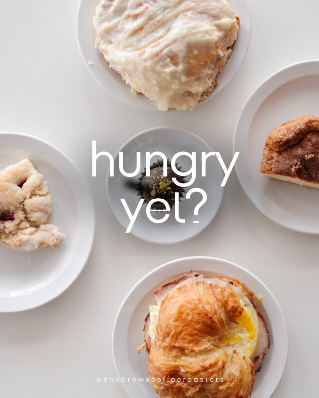 It's hot outside, but we have A/C and fresh pastries. Come on in!⁠
⁠
#SheBrews #TreatYoself  #NonprofitCoffee #Tulsa #Claremore