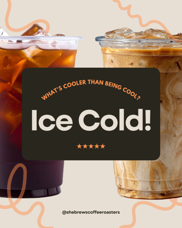 It's extremely hot outside, but we have A/C and plenty of ice. Come on in for fresh brewed iced tea, deliciously cold iced coffees, and blended drinks!	⁠
⁠
#SheBrews #TreatYoself  #NonprofitCoffee #Tulsa #Claremore
