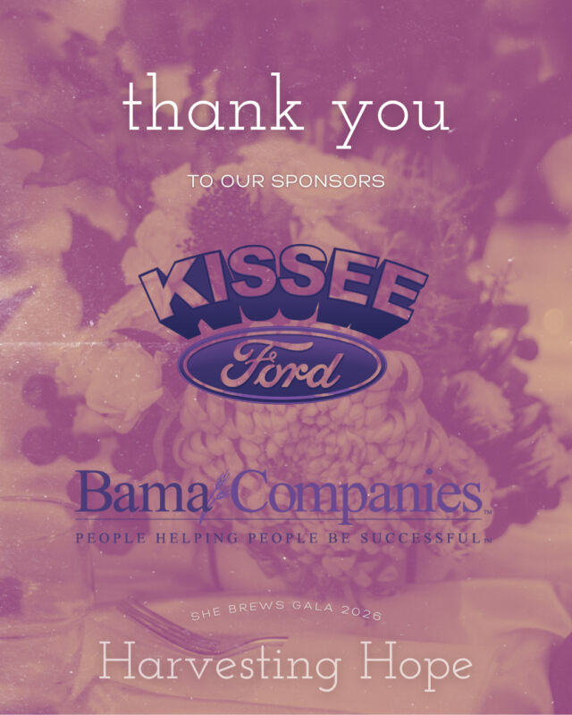 Thank you to two of our amazing sponsors: Kissee Ford and The Bama Companies! Tickets to our 2026 Gala, Harvesting Hope, are now on sale: be a part of changing the lives of women and children in Oklahoma by joining us on October 1 to support She Brews.⁠
⁠
Click the link in our bio to order your tickets today!⁠
⁠
#CoffeeWithACause #SheBrewsTransitionProgram #BrewingUpPurpose #NonprofitCoffee #OnwardAndUpward