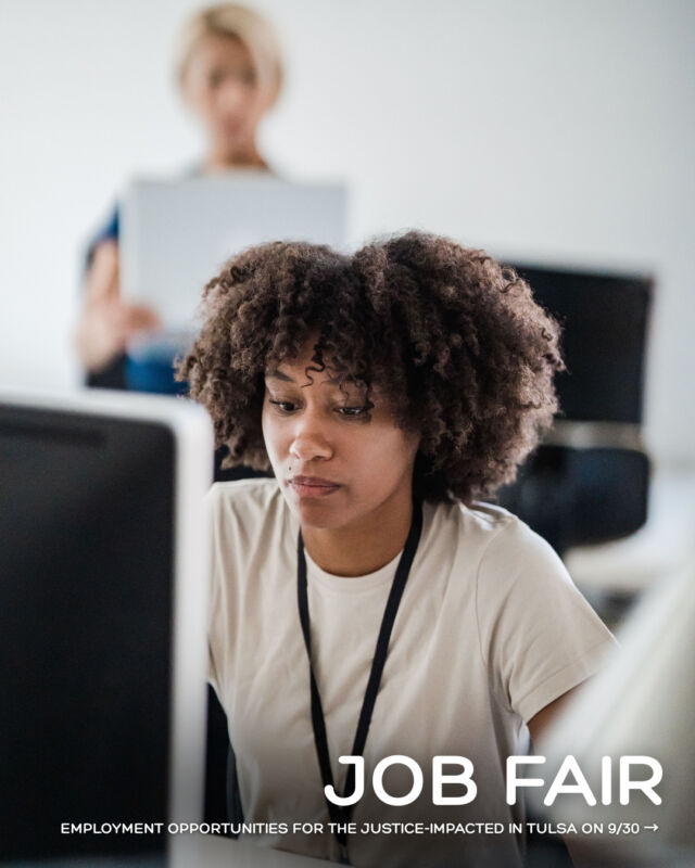 Looking for work? The 2026 Fair Chance Career Expo, a second-chance, justice-friendly job expo, is happening in Tulsa next week.⁠
⁠
📅 Wednesday, September 30, 2026⁠
⏰ 11:00 a.m. – 2:00 p.m.⁠
📍 5330 E. 31st St., Legacy Plaza East⁠
Conference Center Entrance⁠
Tulsa, OK⁠
⁠
This is a great opportunity for individuals who are actively seeking employment to connect with employers who are ready to provide meaningful career opportunities and a fair chance.